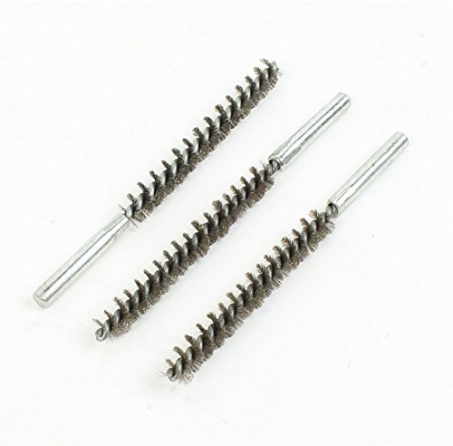 Aexit 3 Körner & Locheisen stk. 16cm Länge 12mm Dmr. Edelstahl Rohrbürste Splintentreiber Zylinderbürste Reinigungsbürste