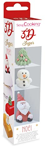 Scrapcooking 3D Décos Sucres Noël