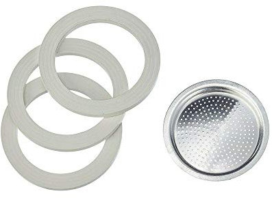Alicia De Longhi 6 tazas, 3 juntas + 1 filtro EMK6 original
