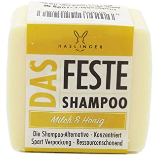 Das Feste Shampoo Milch und Honig, 100 g, von Haslinger