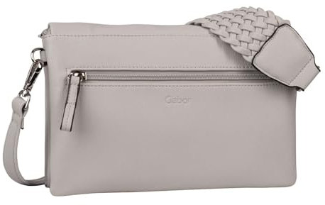 Gabor bags Veri Damen Überschlagtasche Umhängetasche Klein Grau
