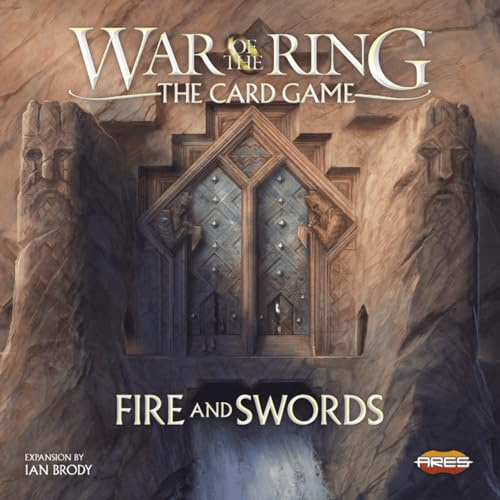 Ares Games Krieg des Rings – Feuer und Schwerter, Kartenspiel, ab 13 Jahren, 1–6 Spieler, 60 Minuten Spieldauer