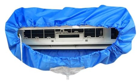 Housse de Nettoyage pour climatiseur Split， Sac de Protection étanche Contre la poussière et Le Lavage for Mini-unités de climatisation murales 1 à 3P/Couleur/M(L)