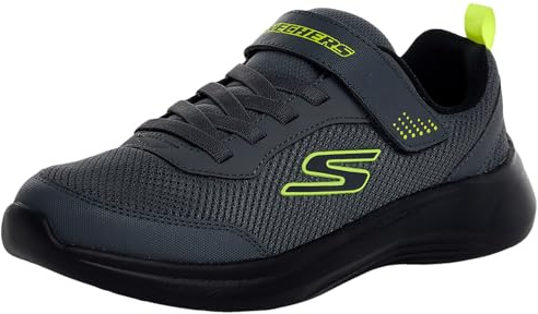 Skechers SELECTORS - Zapatos para niños, Carbón, negro, lima, 34 EU