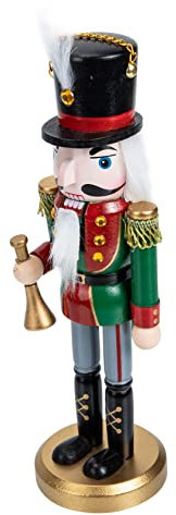 OSOLADY Ornement De Noël Huileux Casse-Noisette Adorable Décoration De Soldat De Noël pour Maison Et Fêtes