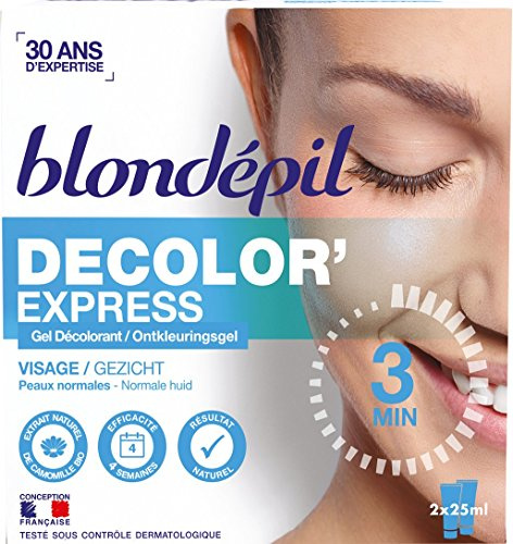 Blondepil Gel Décolorant pour Visage - 2 X 25 ml