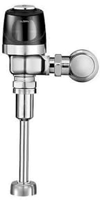 Sloan 8186 Exposed Sensor Urinal Flushometer, 0.5 GPF Flush Valve - Single Flush, Fixture Connection Top Spud, Battery Powered Infrared Sensor, Polished Chrome Finish, 3790068