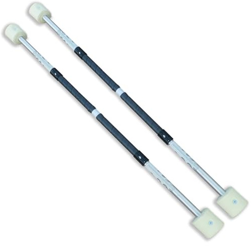 Fire Double Staff, Set of 2, 3ft with Kevlar Wick and Cushion Grip, by:Trick Concepts