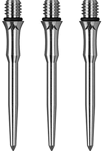 Mission Darts Titan-Umwandlungspunkte Titan Edge Ti Shark wandelt weiche Spitze in Stahl um, mehrere Längen und Farben