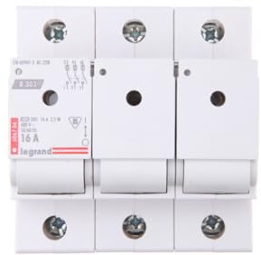 Interrupteur à fusible 3P 16A D01 R303 606704 mask3245066067049