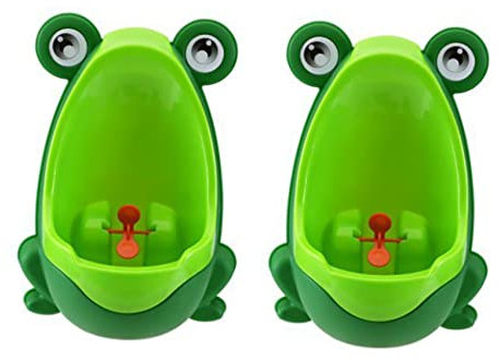 2 x Urinal Baby, Kinder Toilette (Gruen)