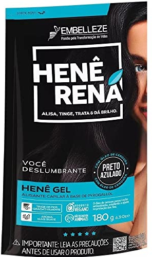 Rená Henê Black Blue EMBELLEZE 180gr x 6