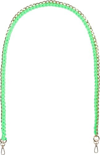 styleBREAKER Taschen Schultergurt Geflochtene Kette, Neongrün