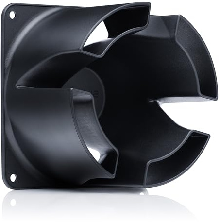 Noctua NV-AA1-12, Amplificador de Caudal de Aire para Aumentar el Rendimiento del Ventilador NF-A12x25 de 120mm (Negro)