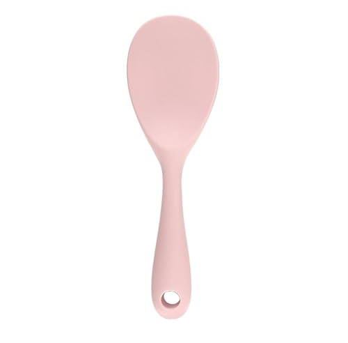 Cucchiaio Cucchiaio for riso integrato, antiaderente, utensili da cucina for la casa, cucchiaio for riso Cucchiaio Da Portata(Pink)