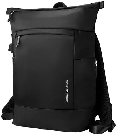 VICTORIA HYDE Nylon Rucksack Damen und Herren Laptop Rucksack Wasserdicht Rucksacktasche Damen Groß Backpack für Schule Reisen Dating Arbeit