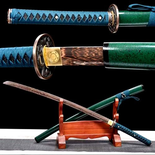HJHUUA 103 cm handgemachtes Bokken,natürliches Palisander-Samurai-Schwerter,hölzernes Katana-Schwert für Kendo-Training,Geschenke,Displays,Dekorationen,Cosplay,Requisiten