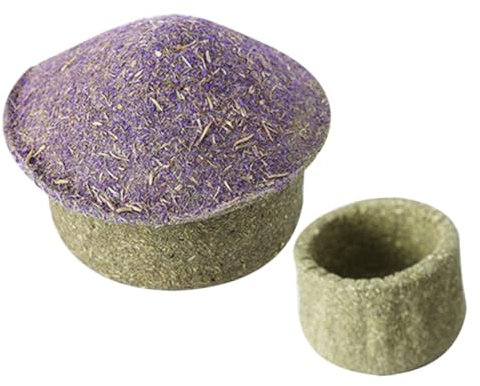 COLLBATH Kleintierspielzeug Hamster-backenzahnspielzeug Aus Gras Für Hamsterhäuser Und Verstecke Als Lebensraum Und Futternapf Für Meerschweinchen Und Goldhamster