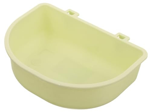 BESPORTBLE Haustiernapf Spender Spielzeugtransportbox Für Haustiere Katzennäpfe Angehoben Wasserbrunnen Verschütten Katzennapf Doppelter Hundenapf Schüssel Light Green Plastik