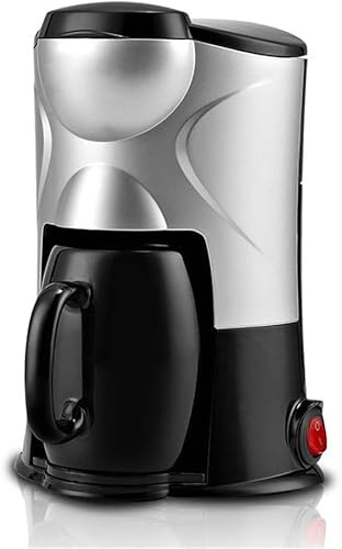 GLJTUO Machines À Café À Grains, Lait, Mini Machine, Cadeau, Ménage, Portable, Thé, Céramique, Petite Cafetière Goutte À Goutte
