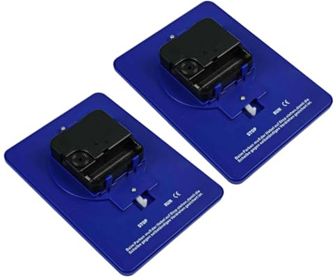 Disco Timer di parcheggio Compatto in ABS per Evitare multe di parcheggio (Senza Batteria) (2 PCS)