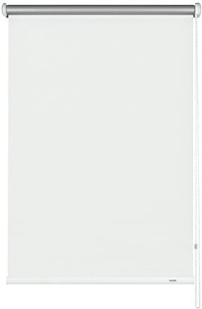 Gardinia Seitenzug-Rollo mit Thermo-Rückseite, Decken-, Wand- oder Nischenmontage, Höchste Lichtreflektion, Energiesparend, Alle Montage-Teile inklusive, Weiß, 122 x 180 cm (BxH) 6441122180