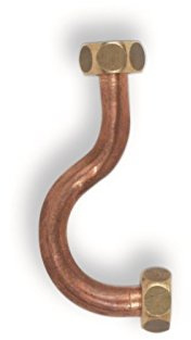 Acquastilla 113505 Curvetta in Rame, Multicolore