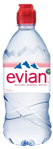 evian Still Natural Mineral Water, 750ml