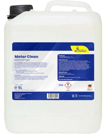 Mr. Perfect® Motorstar, 5L - Nettoyant pour Moteurs, système et équipements, nettoyant de pièces pour enlever l'huile, la Graisse, la suie