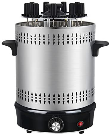 WTHOME Four à Barbecue électrique Maison Automatique brochette rotative 220V intérieur Four électrique sans fumée brochettes d'agneau grillées