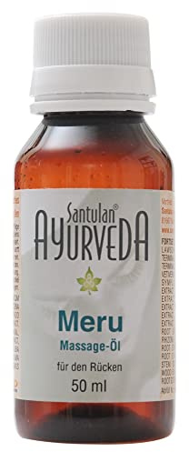 Santulan Ayurveda Meru Massage-Öl für den Rücken, 50 ml