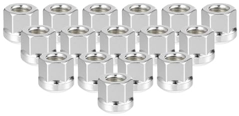 VekAuto 16 Pcs Tuerca Antirrobo de Rueda Compatible para Honda, Acero al Carbono Duradero
