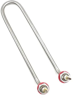 NPQRKJYH 220V 1.5KW/2KW/3KW U Type M16 Stainless Steel Heater Tube Electric Tubular Heater Immersion Water Heating Element(220v 2KW 240L)