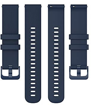 BRART Armband Zubehör Forerunner 255 S 955 255 245 745 Vivoactive 4S 3S Silikon-Smartwatch-Armband für Garmin Venu 2 Plus SQ, For Vivoactive 4S 3S, Achat