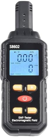 Contadores Geiger, Detector de radiación Nuclear, contador dosímetro, medidor EMF, probador de radiación de onda electromagnética, dosímetro de radiación, contador Geiger