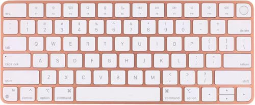 Apple Magic Keyboard con Touch ID (QWERTY Español) Naranja (Reacondicionado)