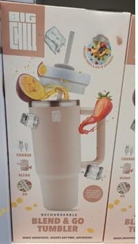 New Blend and Go Tumbler, Enjoy Fresh Smoothies, Shakes, Or Juices Anytime, Lightweight, Portable, and Easy to Clean, Perfect for the Gym, Office, Travel, or Everyday Use, Designed for Busy Lifestyles