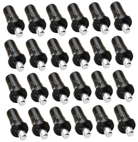 FUTUREORYY 100 pezzi Perni Riparazione per Persiane in Plastica Perni Sostitutivi per Porte Armadio e Mobili Accessori per Riparazione Persiane Facili da Installare e Resistenti Nero