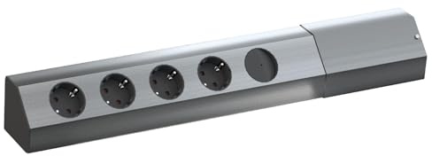 Bachmann 923.007 CASIA 4x Schutzkontaktsteckdosen, 1x Schalter