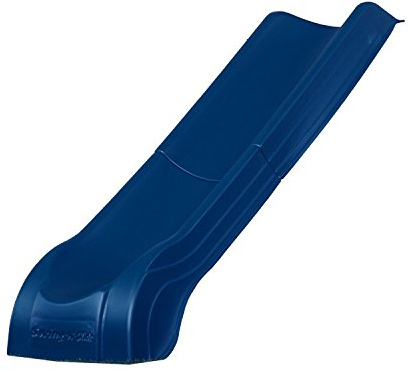 Swing'n'Slide NE 4701 Summit Slide 2Piece Plastic Scoop Slide for 4' Decks, Blue