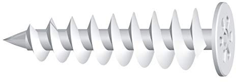 10x 50/85mm Schneckendübel Dämmstoffdübel Spiraldübel Hartschaumdübel (50mm)