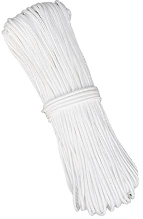 2mm Roman Blind Cord, 20 Meters White Braided Cord Blind String Cord White String Picture Cord Lift Shade Cord Picture Hanging Cord Nylon Braided Cord Frame Hanging String for Crafts Blinds