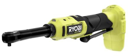 RYOBI ONE+ HP PBLRC01B Bürstenlose schnurlose Ratsche mit erweiterter Reichweite, 18 V, 6,35 mm (nur Werkzeug)