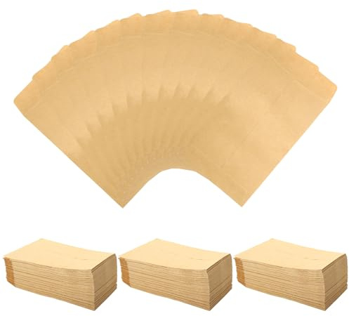 DAKLUNAR 300 Pièces Sacs en Papier Kraft, Sacs Cadeaux en Papier 6 x 10 cm, Petits Sacs Alimentaires en Papier, Sacs à Pain pour Transporter des Articles à Emporter et Acheter des Livres Alimentaires