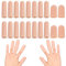 ZKGYUS 20 Pezzi Protezioni per Dita in Silicone,Finger Protect,Protezioni per Le Dita,Morbidi e Confortevoli, in Forma e Leggeri, Adatti per la Protezione delle Dita…