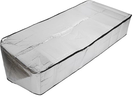 Dachboden-Treppen-Isolierabdeckung, 26,4 X 55,1 Zoll, Hochwertige, Energiesparende Dachboden-Treppentür, Leiter-Isolator, Herunterziehbares Zelt, Dachboden-Tür-Isolierabdeckung,