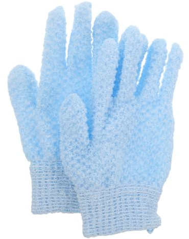 Beaupretty 1paires De Douche Exfoliants Massage Relaxant Et Nettoyage Profondeur Pour Maison Voyages Facile à Utiliser