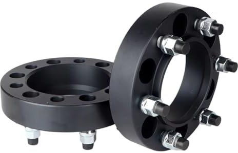 Radnaben-Distanzstücke für Toyota Tundra, Land Cruiser, LC300, 2 Stück, Radnaben-Unterlegscheiben, Radabstandshalter-Adapter, 6-Loch (40 mm)