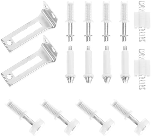 Générique Charnières en Acier Inoxydable pour Porte Pliante 2 Volets Kit Pivot et Inférieur Quincaillerie pour Porte Coulissante et Accordéon Support Robuste Usage Intérieur