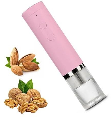 Máquina eléctrica para cascanueces con 40-50 kg de fuerza, diseño antisalpicaduras de 360° para nueces, nueces, avellanas, almendras y nueces de Brasil, extraíble y lavable